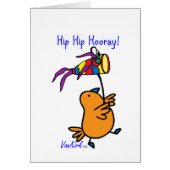 ArtChaCha Bird Card with Fish Kite (Front)