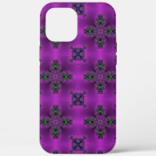 Artdeco Abstract Flowers iPhone 12 Pro Max Case