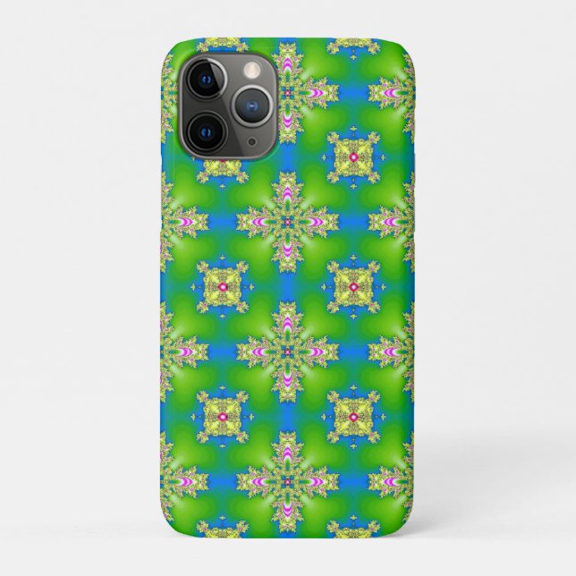 Artdeco Flowers in Retro Style Case-Mate iPhone Case (Back)
