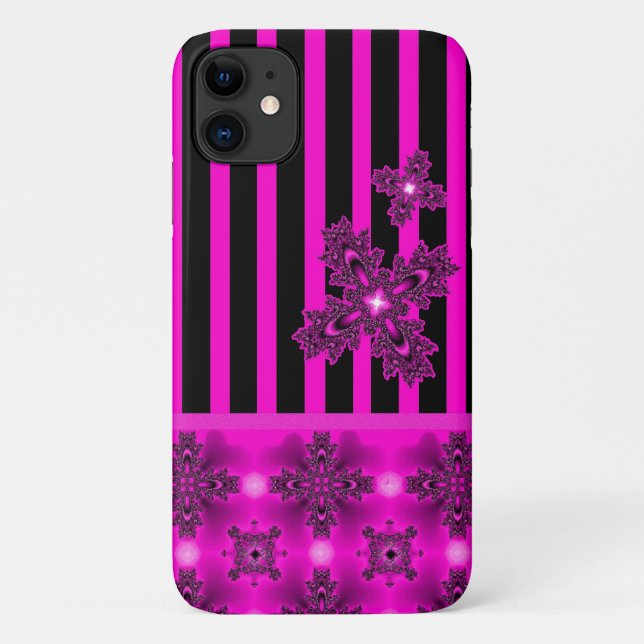 Artdeco Flowers in Retro Style Case-Mate iPhone Case (Back)