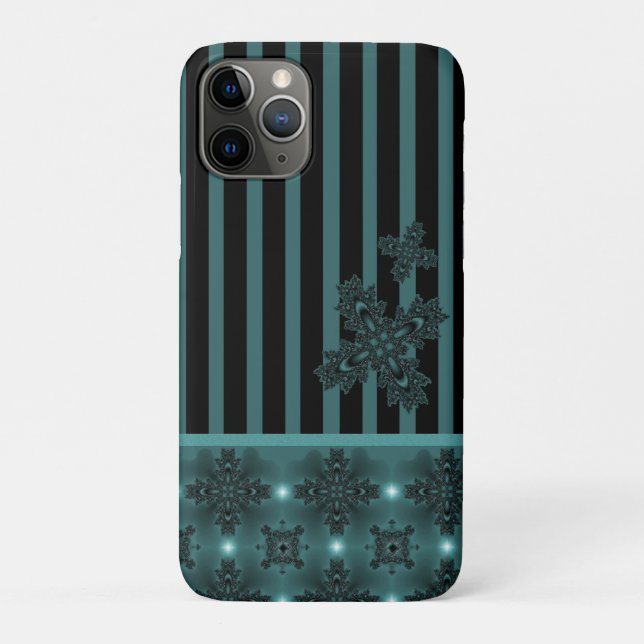 Artdeco Flowers in Retro Style Case-Mate iPhone Case (Back)