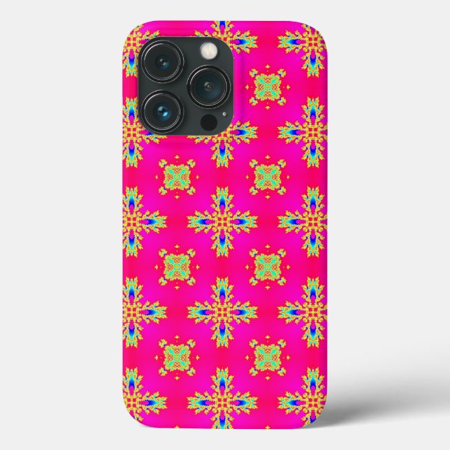 Artdeco Flowers in Retro Style Case-Mate iPhone Case (Back)