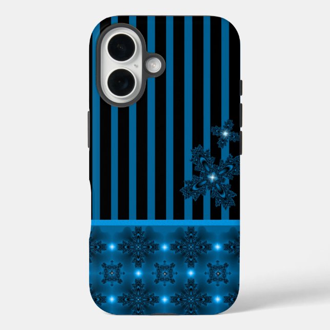 Artdeco Flowers in Retro Style Case-Mate iPhone Case (Back)