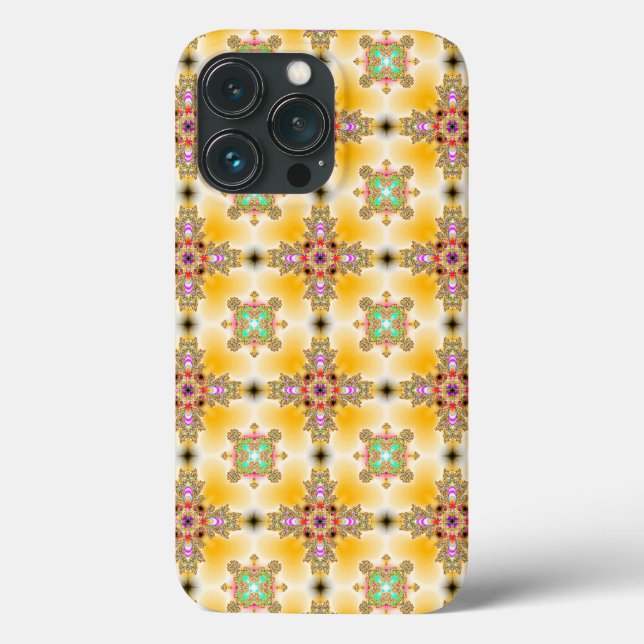 Artdeco Flowers in Retro Style Case-Mate iPhone Case (Back)