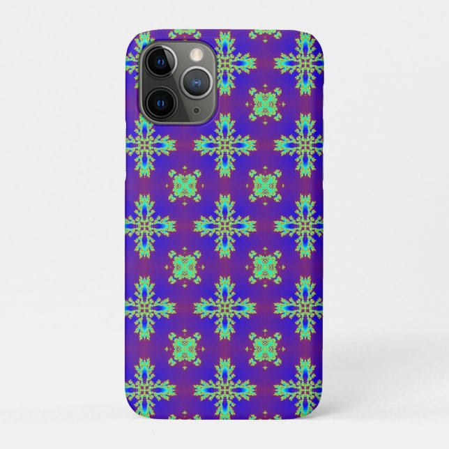 Artdeco Flowers in Retro Style Case-Mate iPhone Case (Back)