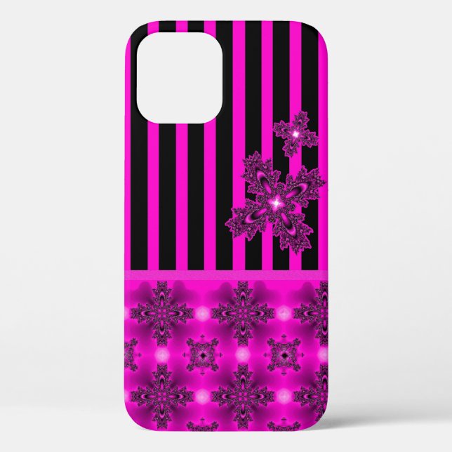 Artdeco Flowers in Retro Style Case-Mate iPhone Case (Back)