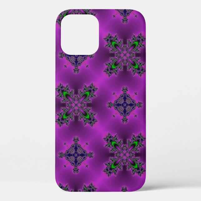Artdeco Flowers in Retro Style Case-Mate iPhone Case (Back)