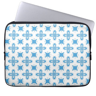Artdeco Flowers in Retro Style Laptop Sleeve