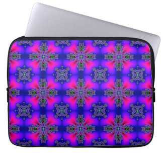 Artdeco Flowers in Retro Style Laptop Sleeve