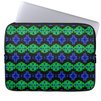 Artdeco Flowers in Retro Style Laptop Sleeve