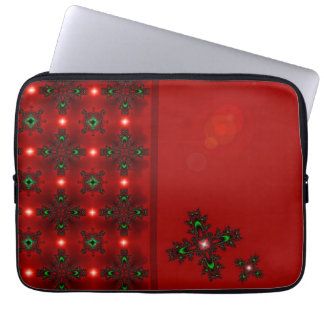 Artdeco Flowers in Retro Style Laptop Sleeve