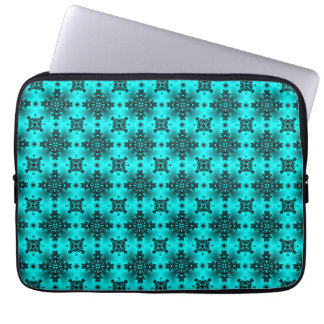 Artdeco Flowers in Retro Style Laptop Sleeve