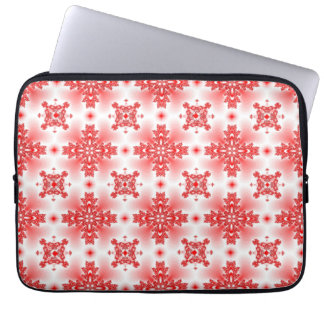 Artdeco Flowers in Retro Style Laptop Sleeve