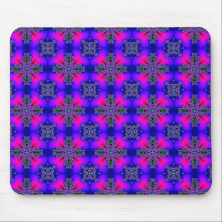 Artdeco Flowers in Retro Style Mouse Pad