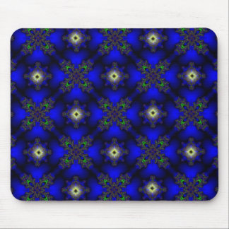 Artdeco Flowers in Retro Style Mouse Pad