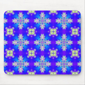 Artdeco Flowers in Retro Style Mouse Pad