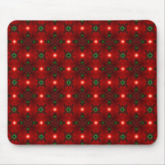 Artdeco Flowers in Retro Style Mouse Pad