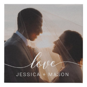 Arte de lienzo Boda personalizado