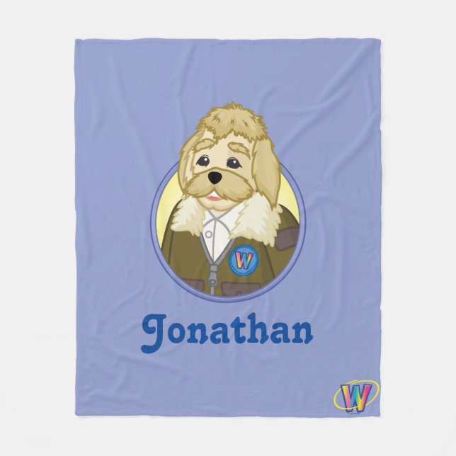 Arte Fact Fleece Blanket (Front)