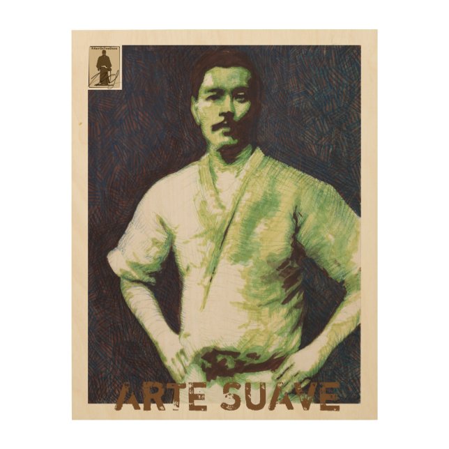 Arte Suave Maeda wall wood art (Front)