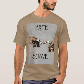 Arte Suave The Gentle Art BJJ Design T-Shirt