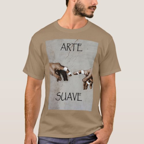 Arte Suave The Gentle Art BJJ Design T_Shirt