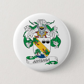 Arteaga Family Crest Button
