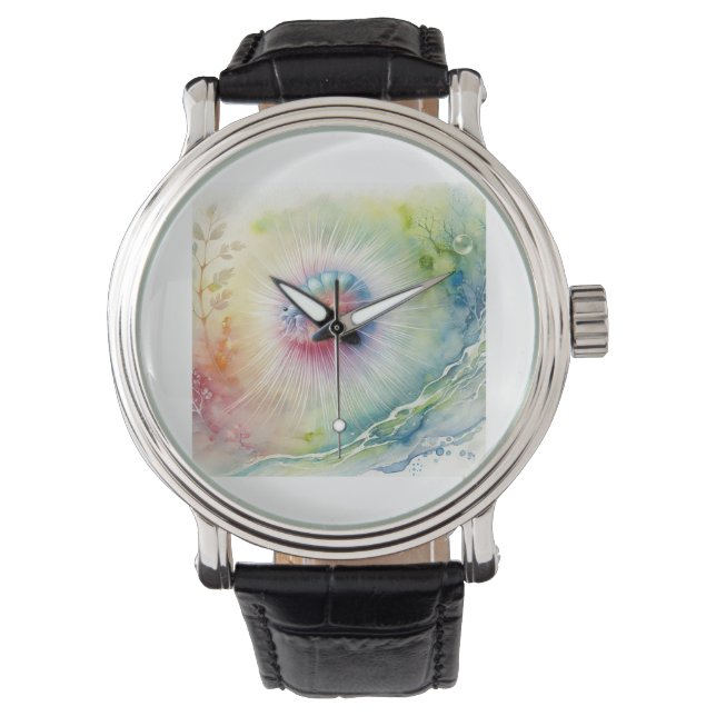Artemia 280924AREF148 - Watercolor Watch (Front)