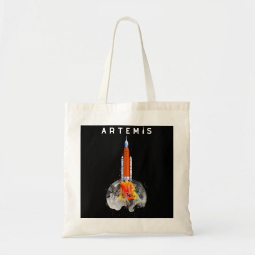 Artemis 1 SLS Rocket Launch Mission To The Moon An Tote Bag