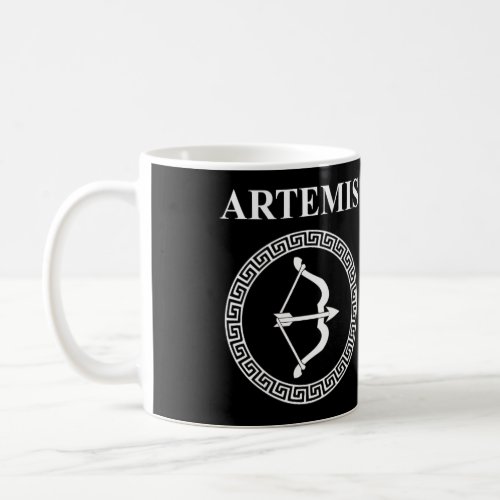 Artemis Ancient Greek Goddess Coffee Mug