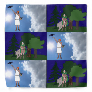 Artemis and Apollo bandana