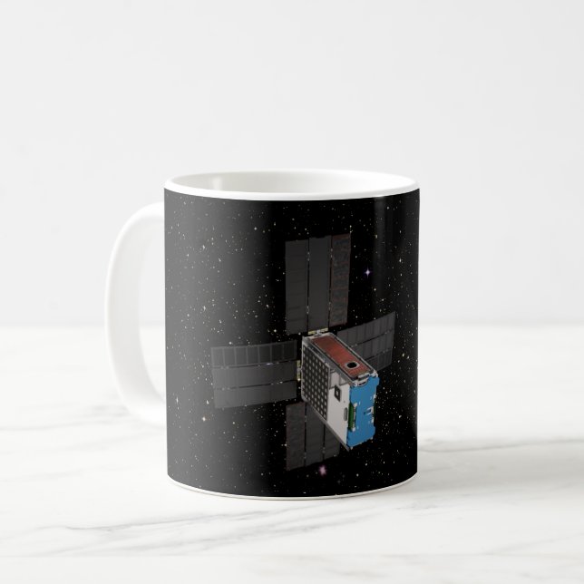 Artemis BioSentinel CubeSat Coffee Mug (Front Left)