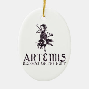 Artemis Ceramic Ornament