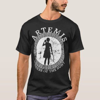 Artemis Greek Goddess Of The Hunt Ancient Greece M T-Shirt