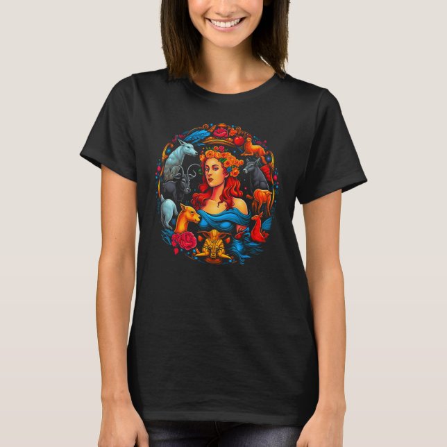 Artemis Greek Goddess T-Shirt (Front)