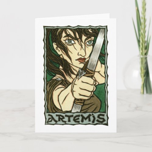 Artemis Greeting Card