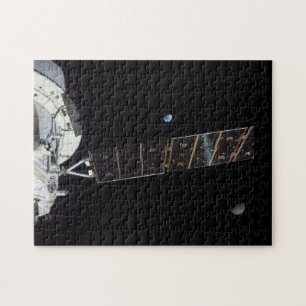 Artemis I Between Earth and Moon Jigsaw Puzzle