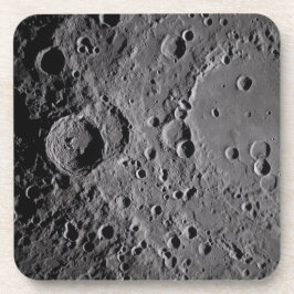 Artemis II Lunar Craters Beverage Coaster