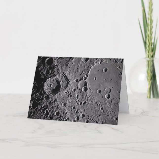 Artemis II Lunar Craters Card (Front)