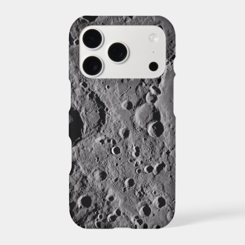 Artemis II Lunar Craters iPhone 17 Pro Case