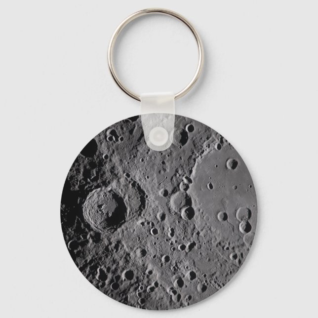 Artemis II Lunar Craters Keychain (Front)