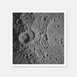 Artemis II Lunar Craters Napkins