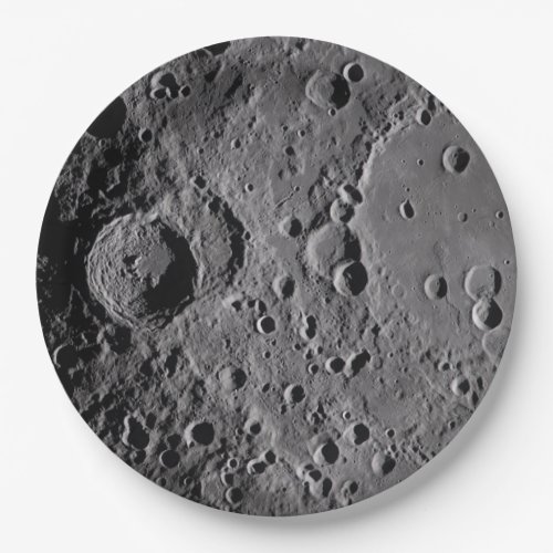 Artemis II Lunar Craters Paper Plates