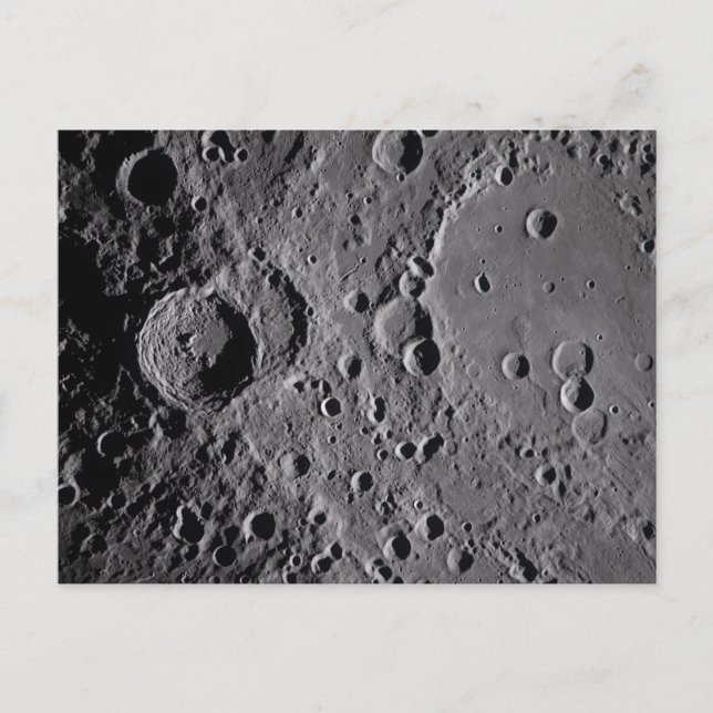 Artemis II Lunar Craters Postcard (Front)