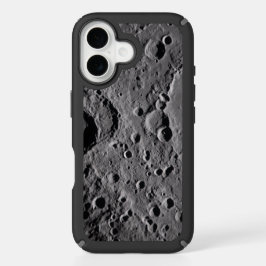 Artemis II Lunar Craters iPhone 16 Case