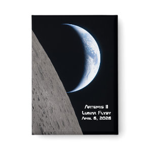 Artemis II Lunar Flyby Button