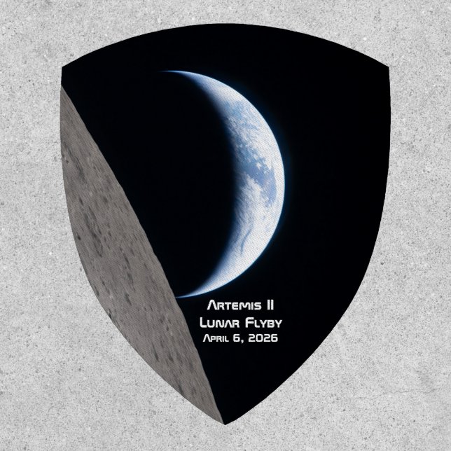 Artemis II Lunar Flyby Patch (Front)