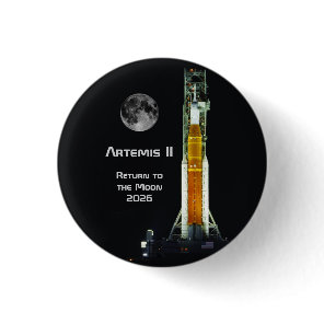 Artemis II Moon Mission Button