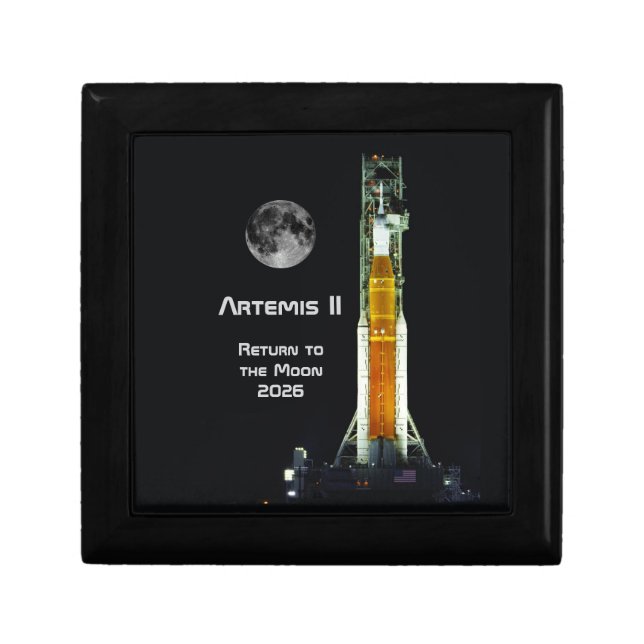 Artemis II Moon Mission Gift Box (Front)