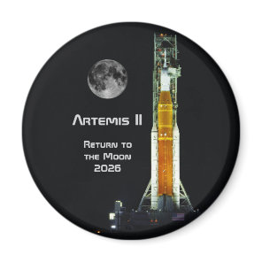 Artemis II Moon Mission Magnet